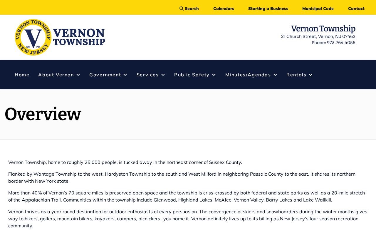 Vernon criminal records context and township overview
